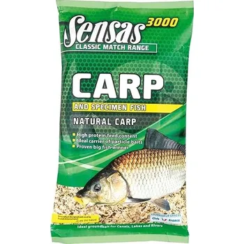 Rybářská vábnička Sensas 3000 Super Carp 1kg