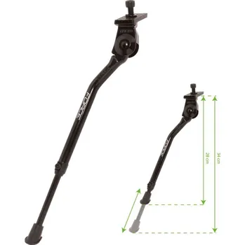 Cyklistika FORCE stojan F RAF 20-28" Al pod rám bez protikusu, črn