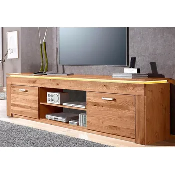 Televizní stolek Tv stolek DUB masiv - LYON LYON10D