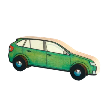 Dřevěná hračka Dřevěné auto Marcus