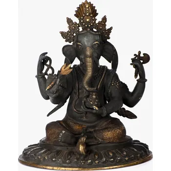 Kovová socha GANÉŠA ↑ 42 cm