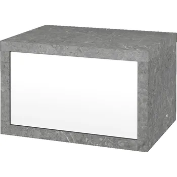 Koupelnový nábytek Dřevojas Nízká skříňka STORM SYZ 60 - D20 Galaxy / L01 Bílá vysoký lesk