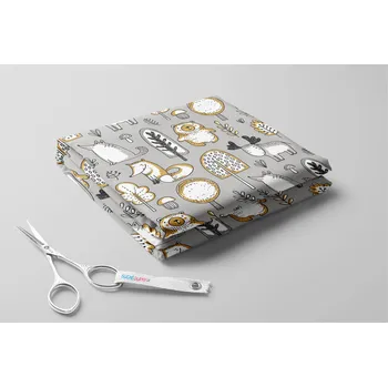 Microfibra, Zvířátka mezi stromy Barva: Šedá