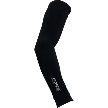 Cyklistické návleky návleky na ruce FORCE TERM, černé L