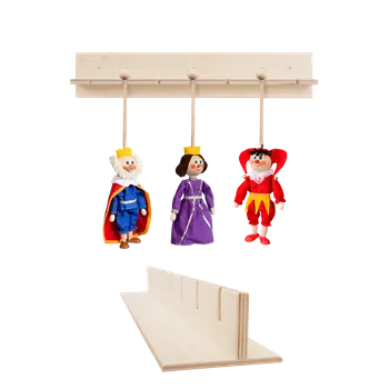 Loutkové divadlo Věšák na loutky bez nití