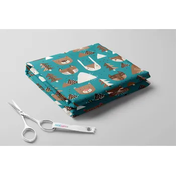 Softshell zimní, Lišky a medvědi Barva: Mořská pěna