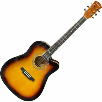 Elektroakustická kytara Pasadena SG028CE Vintage Sunburst Elektroakustická kytara Dreadnought