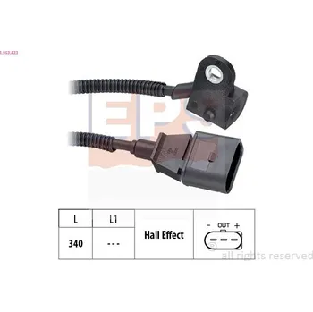 Autoelektrika Snímač, poloha vačkového hřídele EPS 1.953.423