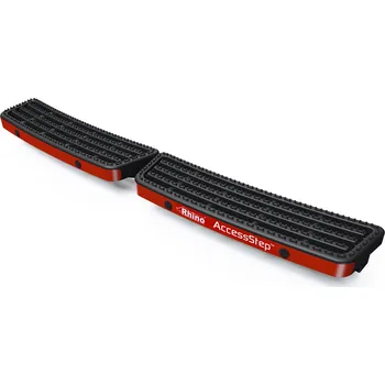 Tažné zařízení Dvojitý schůdek Fiat Talento/Nissan NV300/Opel Vivaro/Renault Trafic, černý, Rhino AccessStep UNI PDC