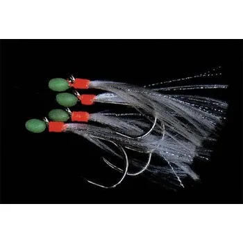 Rybářský prut ICE FISH mořský návazec Třásně 7/0 stříbrné