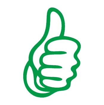 Samolepící dekorace Ruka 001 pravá palec nahoru (12 - zelená) SAMOLEPKA NA AUTO, NÁLEPKA, FÓLIE, POLEP, TUNING, VLASTNÍ TEXT, TISK, AUTOSAMOLEPKY.cz, POLEPY, OBRÁZEK, LOGO, 3D STICKERS