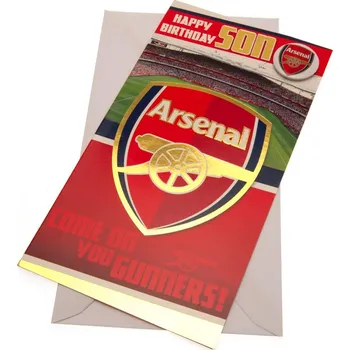Arsenal FC Narozeninové blahopřání 22x12 cm