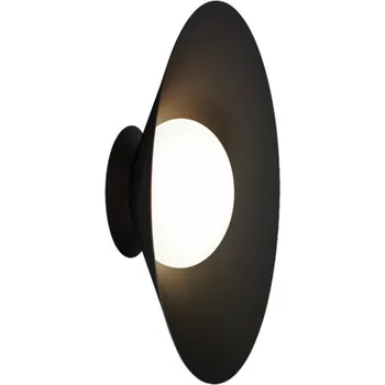 Wever & Ducré Designové nástěnné svítidlo Clea Wall Barva: Černá, Teplota chromatičnosti: 3000 Kelvinů, Průměr: 350 mm 181484B5