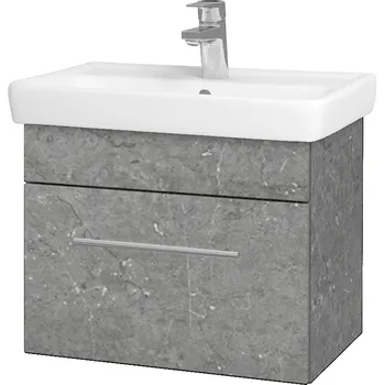 Koupelnový nábytek Dřevojas Koupelnová skříňka SOLO SZZ 55 - D20 Galaxy / Úchytka T02 / D20 Galaxy