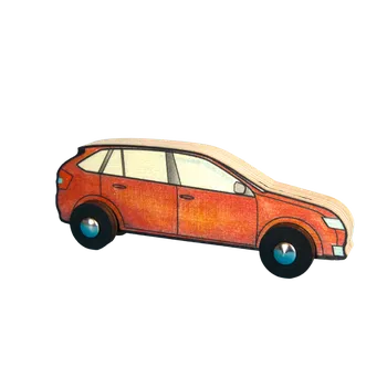 Dřevěná hračka Dřevěné auto Jenson