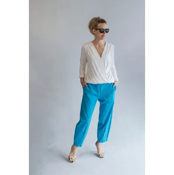 Dámské kalhoty Kalhoty 7/8 délky 791326 Wendy Trendy barva: modrá-tyrkysová