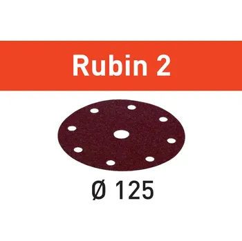 Brusný kotouč FESTOOL Festool STF D 125/8 P120 RUBIN 2 brusný kotouč/brusný výsek (499097)