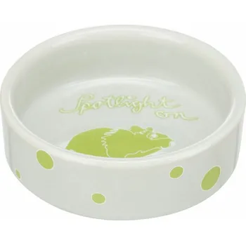 miska pro malé zvíře Keramická miska SPOTLIGHT pro křečky, 90 ml/ ø 8 cm