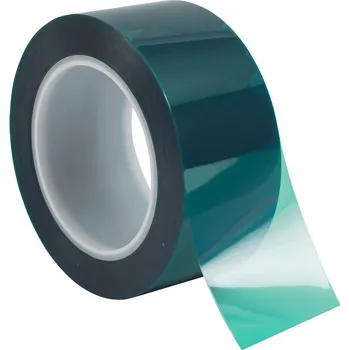 Lepicí páska Páska maskovací 8992 vysokoteplotní silikonová zelená 15mm x 66m