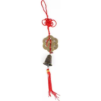 Svícen Ověs kolo mincí a zvonek - Stylový a praktický doplněk