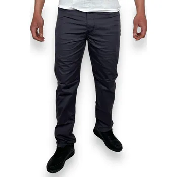 Pánské kalhoty Harpia Pánské tmavě šedé pláťené kalhoty Barva: Šedá, Velikost: 34