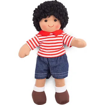Panenka Bigjigs Toys Látková panenka Otis 28 cm