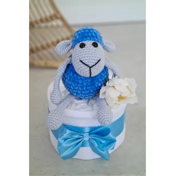 plenkový dort Plenkový dort s mimi modrou ovečkou