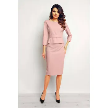 Dámská sukně Midi sukně M090 Barva: Růžová, Velikost: XL