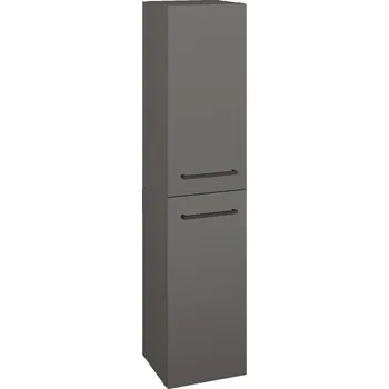 Koupelnový nábytek Dřevojas Vysoká skříň DOS SVD2 35 - N06 Lava / Úchytka T06 / N06 Lava / Pravé