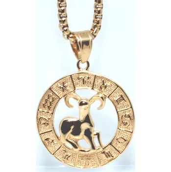 Náhrdelník Steel Edge Náhrdelník se znamením WJHN3093 Beran