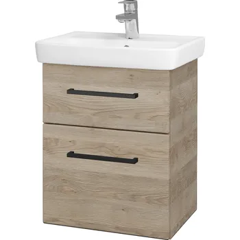 Koupelnový nábytek Dřevojas Koupelnová skříňka GO SZZ2 50 - D17 Colorado / Úchytka T06 / D17 Colorado