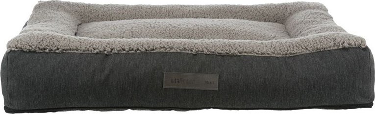 Bendson Vital Bed, Square, 75 × 50 cm, Dark Grey and Light Grey