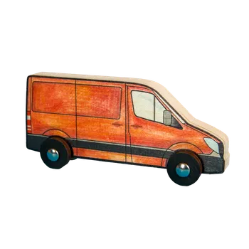 Dřevěná hračka Dřevěné auto Daniel