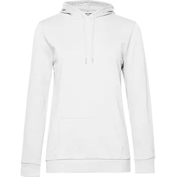 Dámská mikina B&amp;C Dámská mikina s kapucí WW04W White L