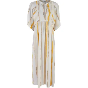 Dámské šaty BROADWAY NYC DÁMSKÉ MAXI ŠATY JESSI - ŠAFRÁN XL