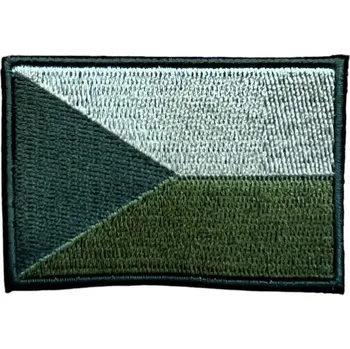 Nášivka vlajka ČR zelená