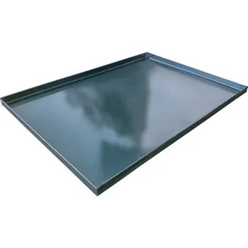 Plech na pečení Plech na pečení modrý kov okraj 90° 60x40cm, v.2cm