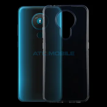 Pouzdro na mobilní telefon Měkký TPU kryt Nokia 3.4 transparentní, ultratenký (0,75mm) a zpět 4 Kč s ATC Clubem