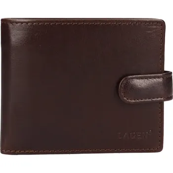 pánská peněženka kožená E-1036/T - tmavě hnědá - D.BRN