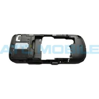 Náhradní kryt pro mobilní telefon Střední kryt Nokia Asha 203, černý - 0259794, originální