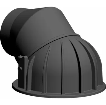 Krbová kamna ROMOTOP OTOČNÁ LITINOVÁ KOPULE S KOLENEM 200 univerzál