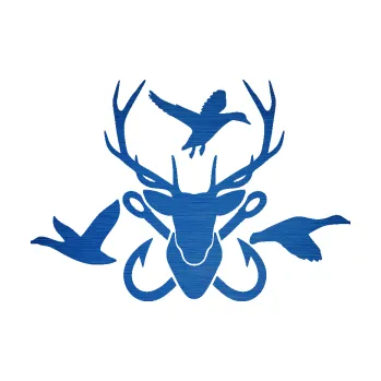 Samolepící dekorace SAMOLEPKA Myslivost 005 pravá (65 - škrábaný kov modrý) NA AUTO, NÁLEPKA, FÓLIE, POLEP, TUNING, VLASTNÍ TEXT, TISK, AUTOSAMOLEPKY.cz, POLEPY, OBRÁZEK, LOGO, SAMOLEPKY