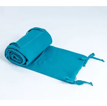 Příslušenství pro dětskou postel a kolébku Tulimese Mantinel do postýlky petrolejový mušelínový UMÍSTĚNÍ MANTINELU: MANTINEL ZAKRÝVAJÍCÍ ČELA A JEDNU DLOUHOU STRANU POSTÝLKY, VOLBA ROZMĚRU POSTÝLKY: MANTINEL PRO ATYPICKOU POSTÝLKU