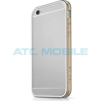 Pouzdro na mobilní telefon iPhone 6,6S kryt bumper itSkins Heat zlatý a zpět 4 Kč s ATC Clubem