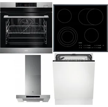 Set domácích spotřebičů AEG BSK782380M + AEG Mastery DirectTouch HK654070FB + AEG Mastery DBB5660HM + AEG FSK73607Z