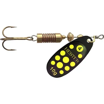 Umělá nástraha Hester Fishing Třpytka Yellow Ladybug Hmotnost: 6g, Velikost: #3