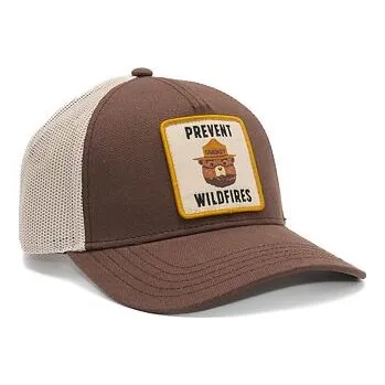 Kšiltovka Kšiltovka American Needle Valin - Smokey The Bear Chocolate Ivory