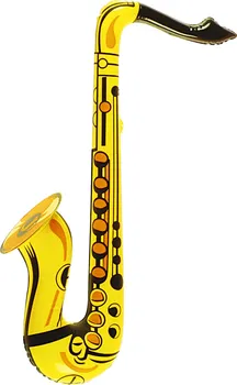 Karnevalový doplněk Widmann Nafukovací saxofon 55 cm