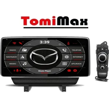 Autorádio TomiMax Mazda CX-3 2016-2020 Android 14 autorádio s WIFI, GPS, USB, BT HW výbava: 8 Core 4GB+64GB PX HIGH - Model auta: Mazda CX-3 2016-2020, Velikost obrazovky: Dotyková obrazovka: 10,25"