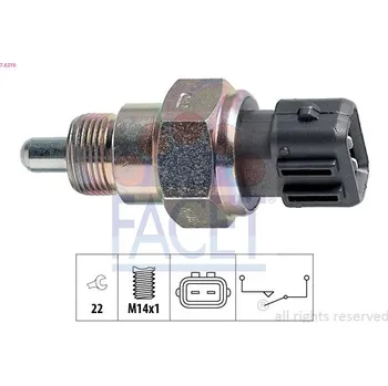 Spínač, světlo zpátečky FACET 7.6216